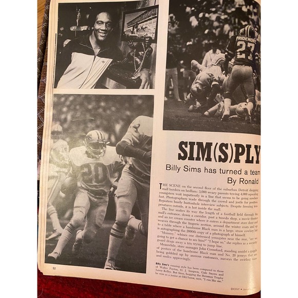 January 1981 Ebony MagazIne  with Featured Cover, “Ebony Interview: Billy Dee - Picture 10 of 16